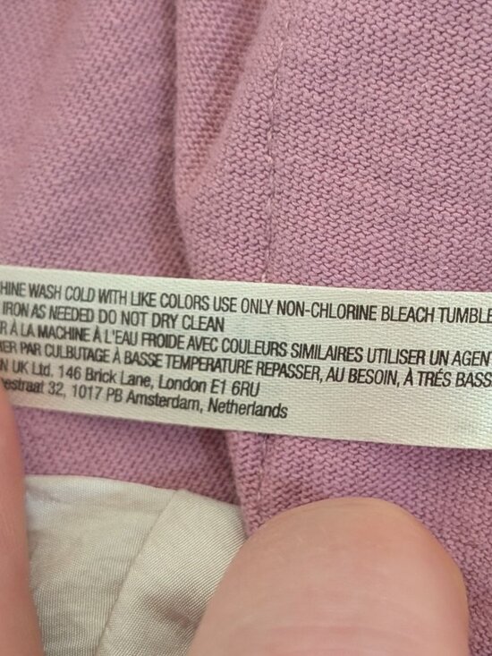 Free People Movement Baseline Tee Womens XS Oversized Relaxed Fit Athletic Pink - Picture 10 of 12